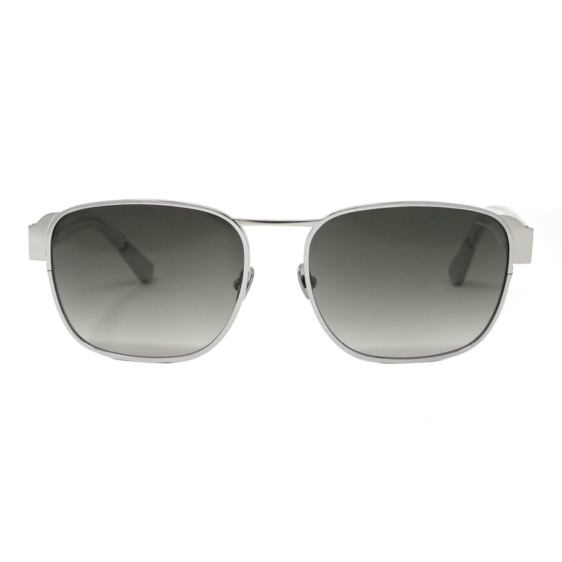 Kris Van Assche Sunglasses D-Frame Silver and Grey - WatchPilot