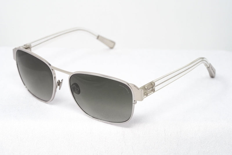 Kris Van Assche Sunglasses D-Frame Silver and Grey - WatchPilot