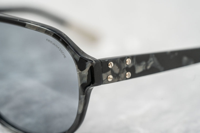 Kris Van Assche Sunglasses Grey Tortoise Shell with Grey Graduated Lenses Category 2 - KVA20C2SUN - WatchPilot