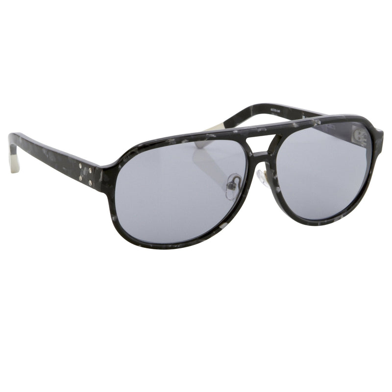 Kris Van Assche Sunglasses Grey Tortoise Shell with Grey Graduated Lenses Category 2 - KVA20C2SUN - WatchPilot