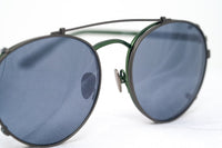 Kris Van Assche Sunglasses Oval Green and Gunmetal Grey - WatchPilot