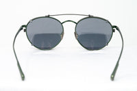 Kris Van Assche Sunglasses Oval Green and Gunmetal Grey - WatchPilot