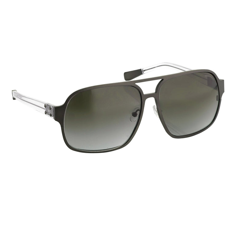 Kris Van Assche Sunglasses Rectangular Brown and Grey - WatchPilot