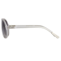 Kris Van Assche Sunglasses Unisex Rubberised Clear with Grey Graduated Lenses Category 2- KVA48C2SUN - WatchPilot