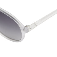 Kris Van Assche Sunglasses Unisex Rubberised Clear with Grey Graduated Lenses Category 2- KVA48C2SUN - WatchPilot