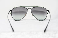 Kris Van Assche Sunglasses Unisex Titanium Black Green Clip On and Grey Graduated Lenses - KVA81C4SUN - WatchPilot