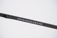 Kris Van Assche Sunglasses Unisex Titanium Matte Grey Bronze Clip-On and Graduated Brown Lenses - KVA81C3SUN - WatchPilot