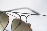 Kris Van Assche Sunglasses Unisex Titanium Matte Grey Bronze Clip-On and Graduated Brown Lenses - KVA81C3SUN - WatchPilot