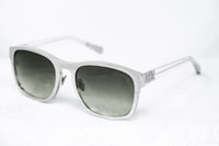 Kris Van Assche Sunglasses Unisex With D-Frame Silver Metal and Green Graduated Lenses - KVA3C4SUN - WatchPilot