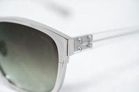 Kris Van Assche Sunglasses Unisex With D-Frame Silver Metal and Green Graduated Lenses - KVA3C4SUN - WatchPilot