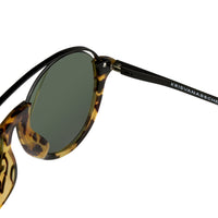 Kris Van Assche Sunglasses Unisex with Titanium Tortoise Shell Black and Green Lenses Category 2 - KVA84C2SUN - WatchPilot