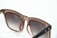 Kris Van Assche Sunglasses with D-Frame Burgundy Antique Bronze and Brown Graduated Lenses - KVA80C2SUN - WatchPilot