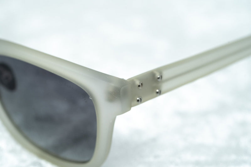 Kris Van Assche Sunglasses with D-frame Rubberised Clear and Grey Lenses - KVA47C2SUN - WatchPilot