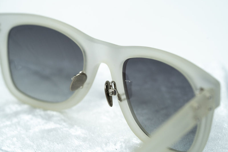 Kris Van Assche Sunglasses with D-frame Rubberised Clear and Grey Lenses - KVA47C2SUN - WatchPilot