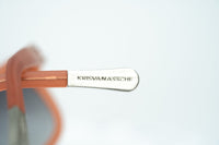 Kris Van Assche Sunglasses with D-frame Rubberised Orange and Grey Lenses - KVA47C4SUN - WatchPilot