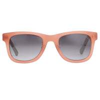 Kris Van Assche Sunglasses with D-frame Rubberised Orange and Grey Lenses - KVA47C4SUN - WatchPilot