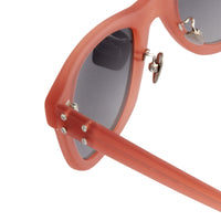 Kris Van Assche Sunglasses with D-frame Rubberised Orange and Grey Lenses - KVA47C4SUN - WatchPilot