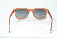 Kris Van Assche Sunglasses with D-frame Rubberised Orange and Grey Lenses - KVA47C4SUN - WatchPilot