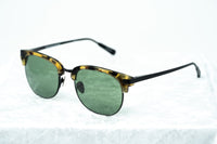 Kris Van Assche Sunglasses with D-Frame Tortoiseshell Black and Green Lenses Category 3 - KVA76C2SUN - WatchPilot