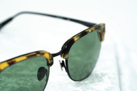 Kris Van Assche Sunglasses with D-Frame Tortoiseshell Black and Green Lenses Category 3 - KVA76C2SUN - WatchPilot