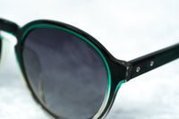 Kris Van Assche Sunglasses with Oval Green Clear Gunmetal and Grey Graduated Lenses - KVA79C3SUN - WatchPilot