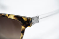 Kris Van Assche Sunglasses with Rectangular Brown Tortoise Shell and Brown Graduated Lenses - KVA18C1SUN - WatchPilot