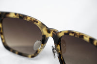 Kris Van Assche Sunglasses with Rectangular Brown Tortoise Shell and Brown Graduated Lenses - KVA18C1SUN - WatchPilot