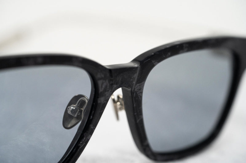 Kris Van Assche Sunglasses with Rectangular Grey Tortoise Shell and Grey Lenses - KVA18C2SUN - WatchPilot