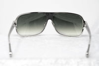 Kris Van Assche Sunglasses With Rectangular Silver Metal and Green Graduated Lenses - KVA6C4SUN - WatchPilot