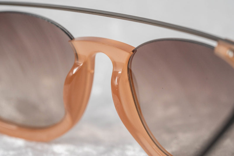 Kris Van Assche Unisex Sunglasses with D-Frame Orange with Brown Graduated Lenses Category 3 - KVA85C3SUN - WatchPilot