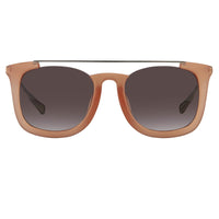 Kris Van Assche Unisex Sunglasses with D-Frame Orange with Brown Graduated Lenses Category 3 - KVA85C3SUN - WatchPilot