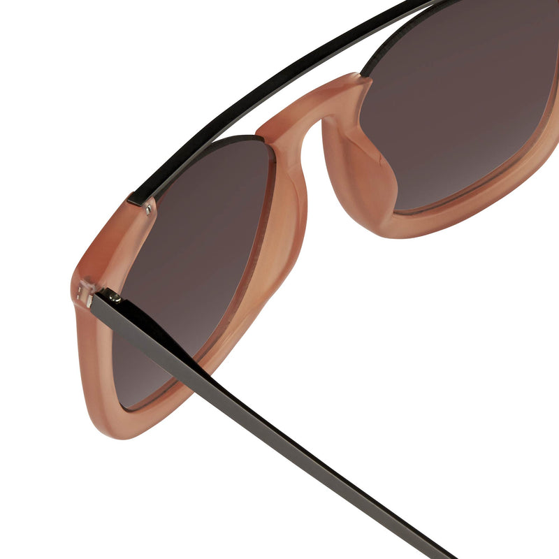 Kris Van Assche Unisex Sunglasses with D-Frame Orange with Brown Graduated Lenses Category 3 - KVA85C3SUN - WatchPilot