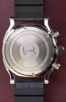 L&Jr Chronograph Day and Date Black - WatchPilot