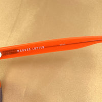 Markus Lupfer Sunglasses D-Frame Lilac Glitter Neon Orange Lenses Category 3 Dark Tint ML5C5SUN - WatchPilot