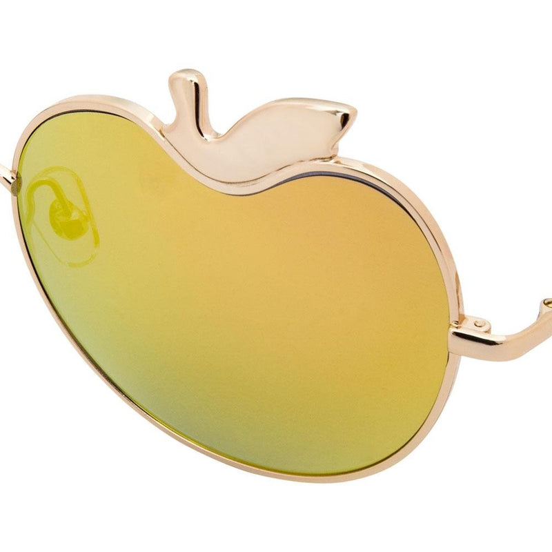 Markus Lupfer Sunglasses Special Apples Gold Mirror Lenses Category 3 Dark Tint ML12C7SUN - WatchPilot