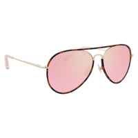 Matthew Williamson Sunglasses Pink Tortoise Shell with Peach Lenses MW154C6SUN - WatchPilot