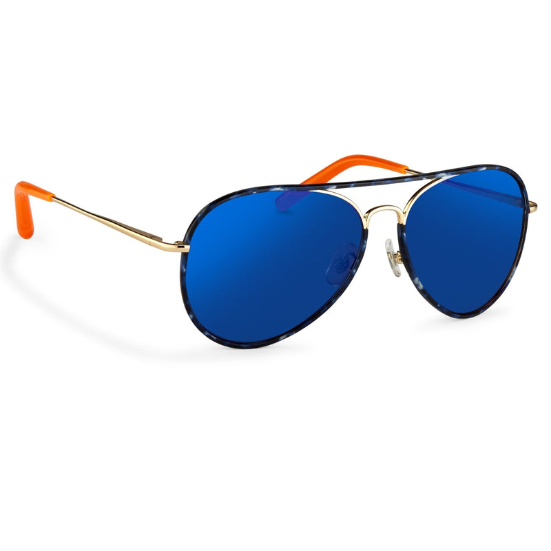 Matthew Williamson Sunglasses Tortoise Shell with Blue Lenses MW154C3SUN - WatchPilot