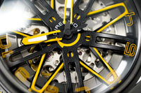 Mazzucato RIM GT Men's Chronograph Watch Yellow GT1-YL - WatchPilot