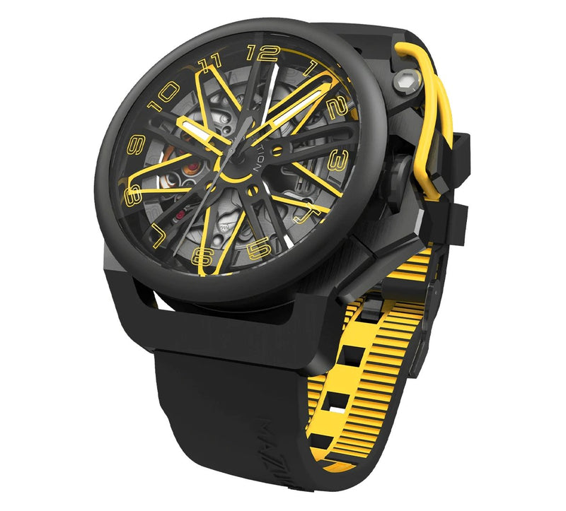 Mazzucato RIM GT Men's Chronograph Watch Yellow GT1-YL - WatchPilot