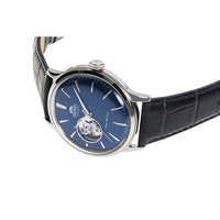 Mechanical Watch - Orient Bambino Open Heart Men's Blue Watch RA-AG0005L10B