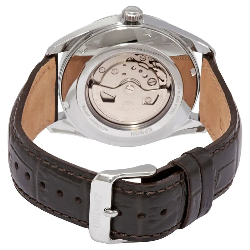 Mechanical Watch - Orient Open Heart Men's Brown Watch RA-AR0005Y10B