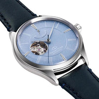 Mechanical Watch - Orient Star Classic Semi Skeleton Men's Blue Watch RE-AT0203L00B