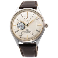 Mechanical Watch - Orient Star Classic Semi Skeleton Men's Brown Watch RE-AT0201G00B