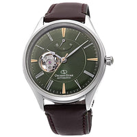 Mechanical Watch - Orient Star Classic Semi Skeleton Men's Brown Watch RE-AT0202E00B