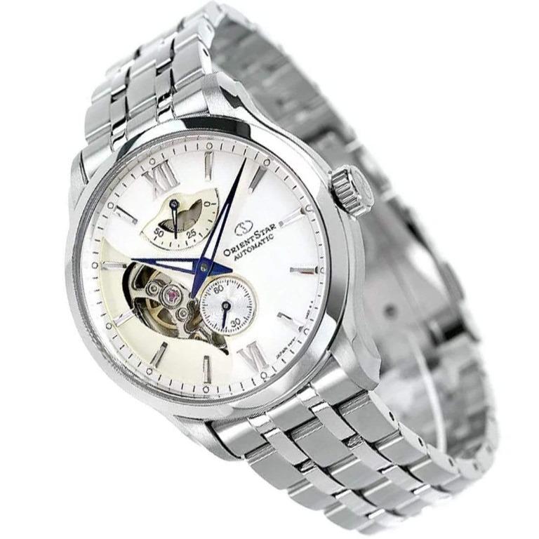 Mechanical Watch - Orient Star Contemporary Layered Skeleton Men's Silver Watch RE-AV0B01S00B