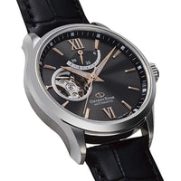 Mechanical Watch - Orient Star Contemporary Open Heart Men's Black Watch RE-AT0007N00B