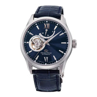 Mechanical Watch - Orient Star Contemporary Open Heart Men's Blue Watch RE-AT0006L00B