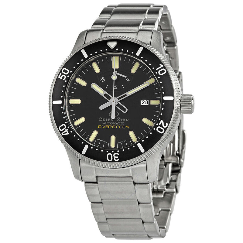 Mechanical Watch - Orient Star Diver's Men's Silver Watch RE-AU0301B00B