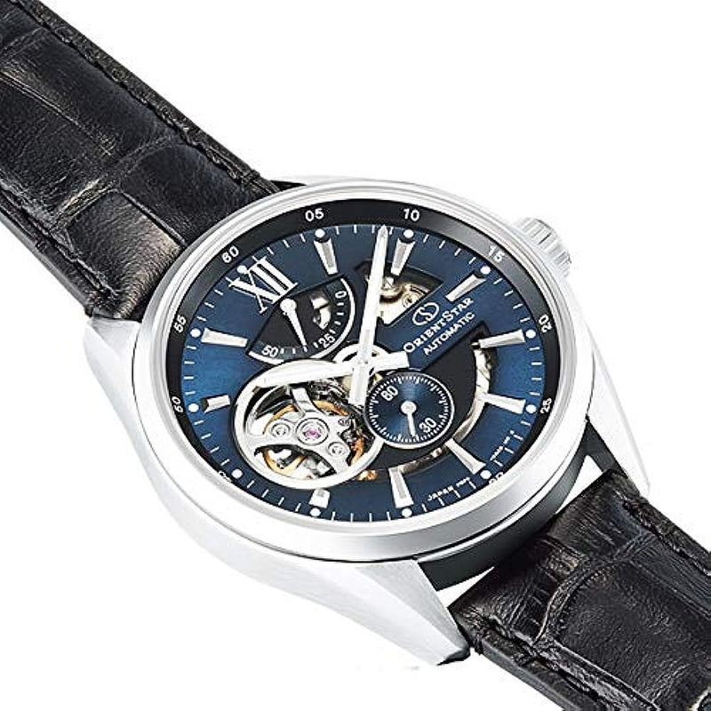 Mechanical Watch - Orient Star Open Heart Men's Black Watch RE-AV0005L00B