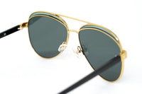 NO 21 Sunglasses Gold and Green - WatchPilot